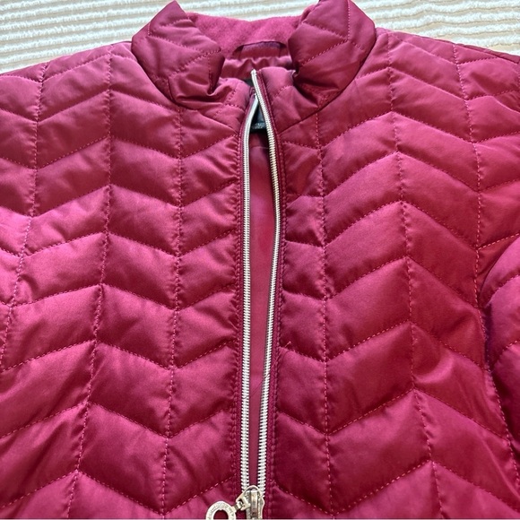 Marc New York Andrew Marc Reese Quilted Synthetic Down Vest Magenta Pink SzXL‎ - Picture 8 of 9